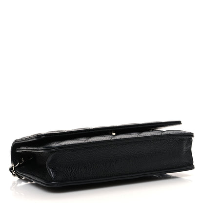 Chanel Caviar Quilted Wallet on Chain WOC Black 4 of 11