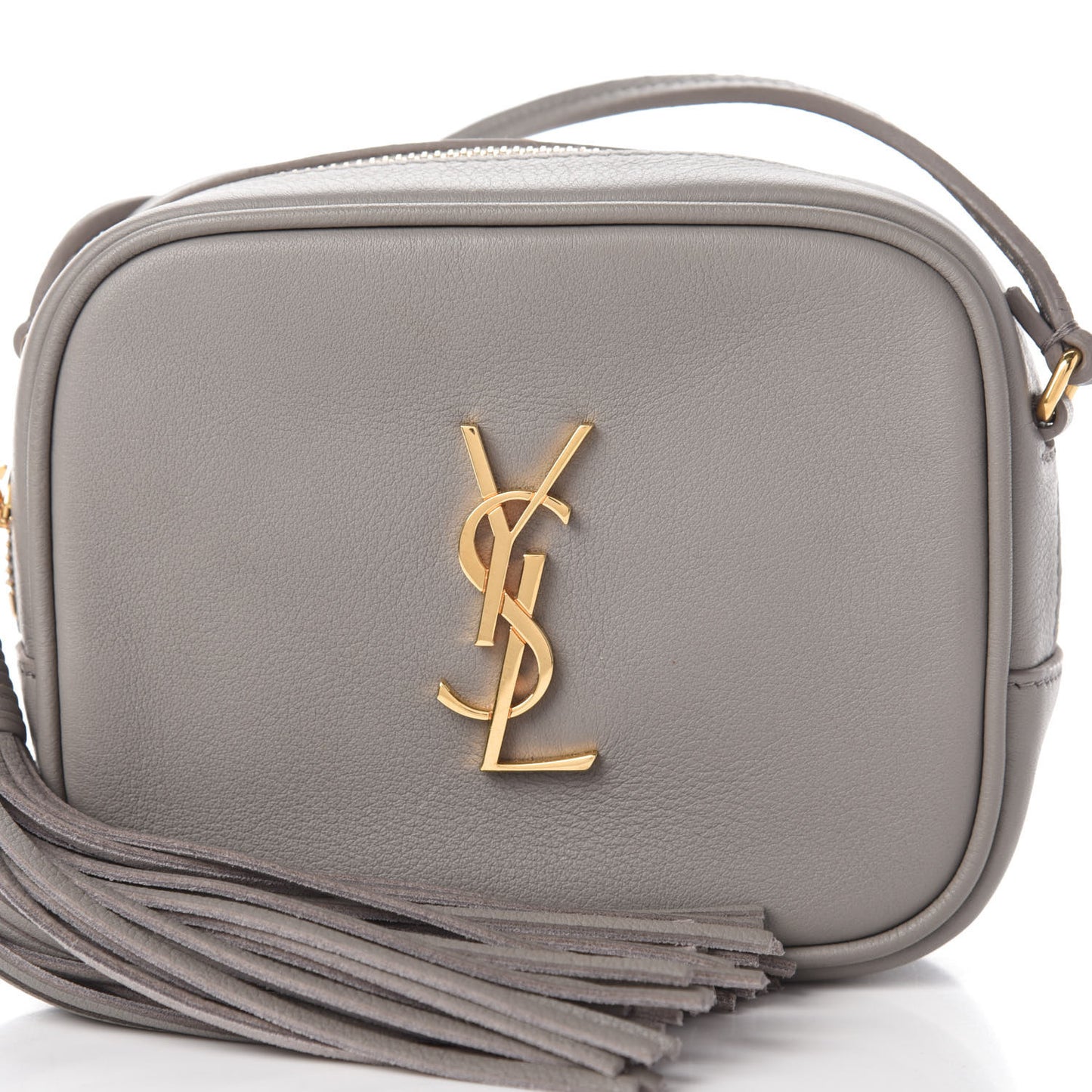 Nappa Monogram Blogger Bag Oyster Grey