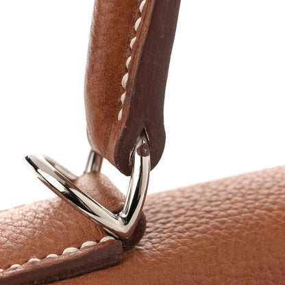 Hermes Barenia Faubourg Kelly Retourne 28 Fauve 14 of 15