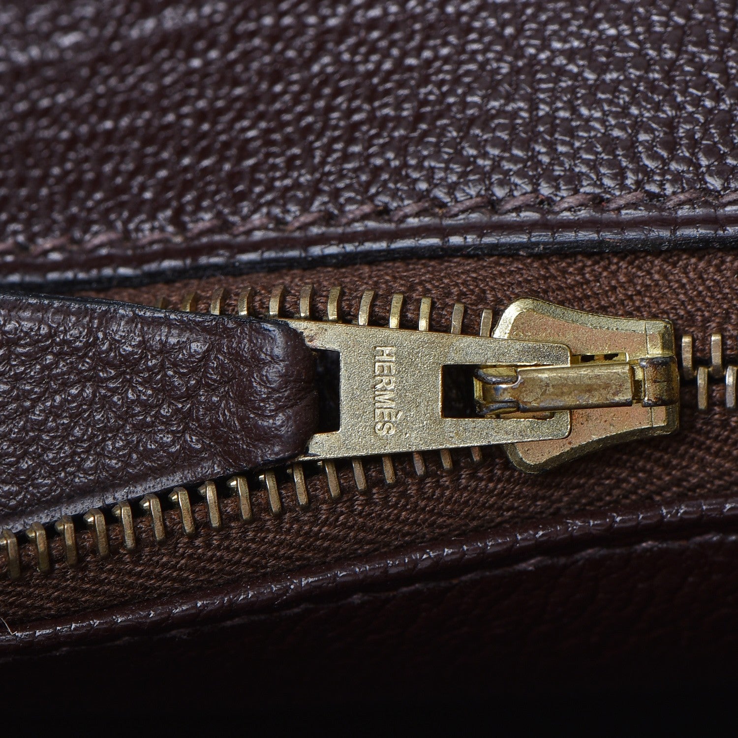 Hermes Togo Birkin 35 Chocolate 18 of 55
