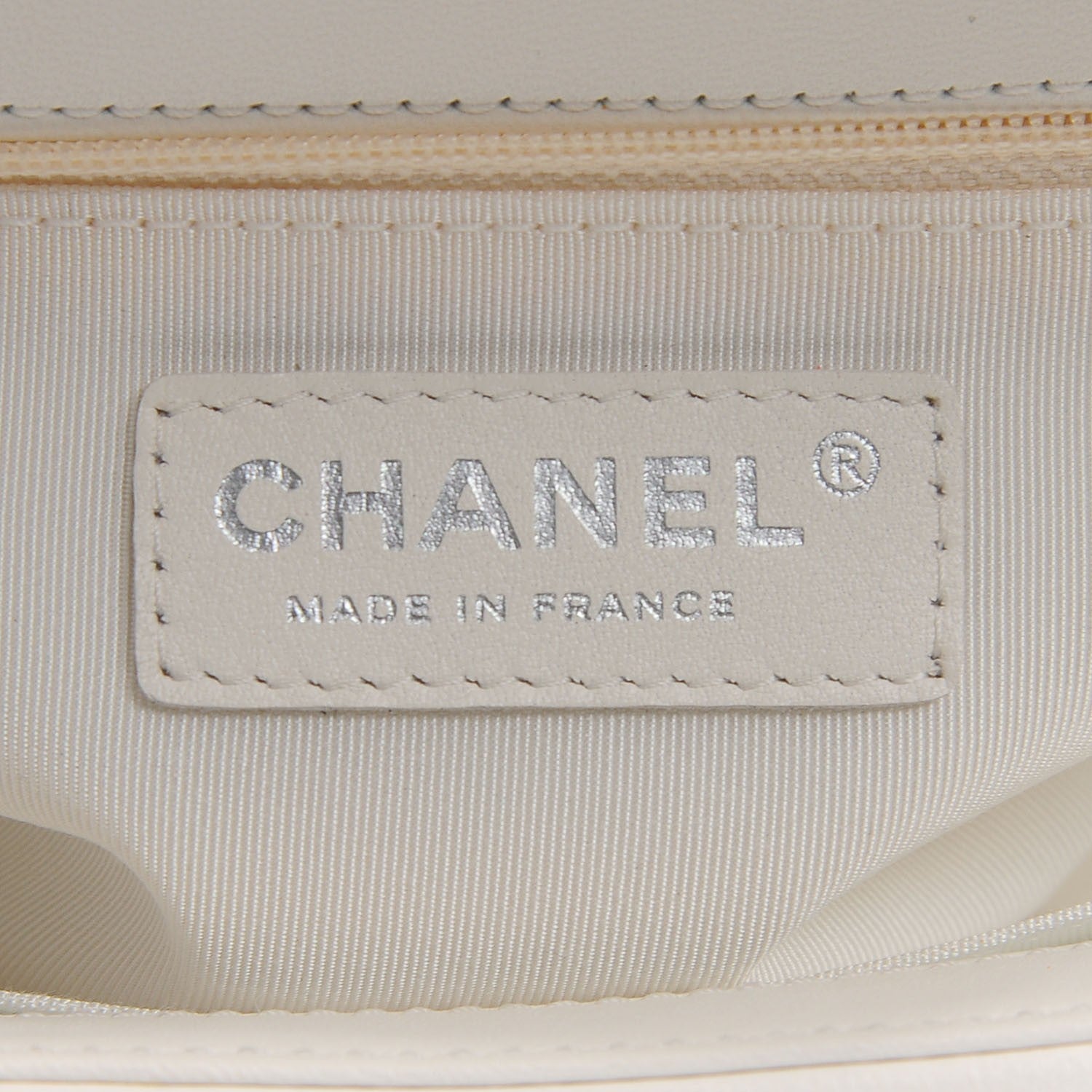 Chanel Lambskin Quilted New Medium Boy Flap White 6 of 8