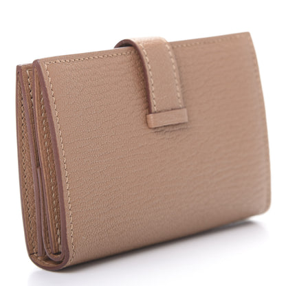 Hermes Chevre Mysore Mini Bearn Wallet Quebracho 3 of 8