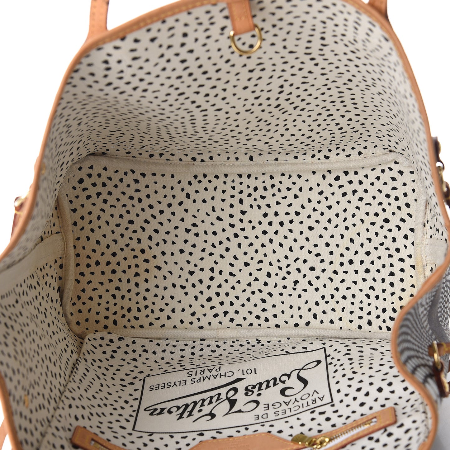 Monogram Kusama Waves Neverfull MM White