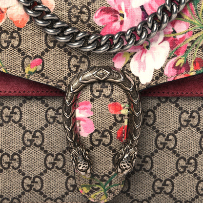 Gucci GG Supreme Monogram Blooms Mini Dionysus Shoulder Bag Beige Multicolor Dry Rose 8 of 10