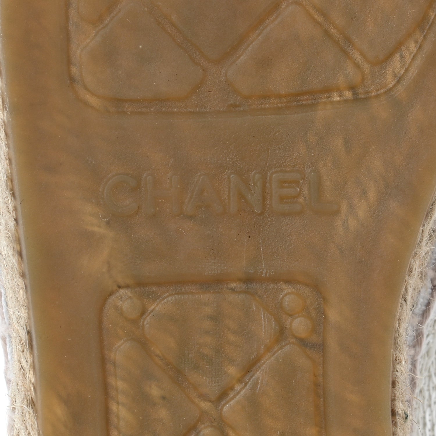 Chanel Patent Sequin CC Espadrilles 40 White 6 of 10
