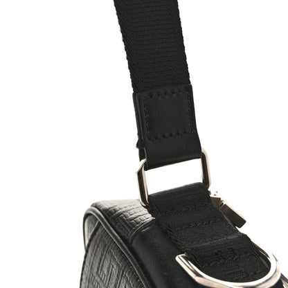 Givenchy Coated Canvas Logo Embossed Body Pouch Black Black 15 of 15