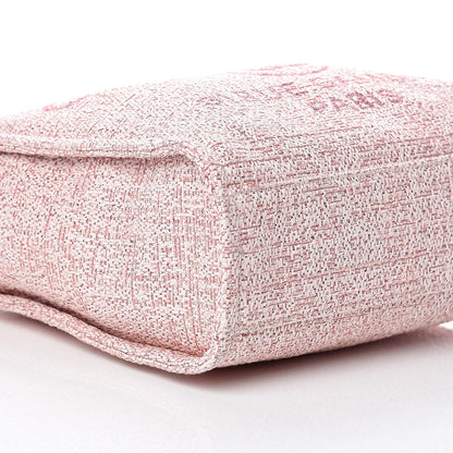 Chanel Woven Straw Raffia Mini Deauville Tote Pink 5 of 9