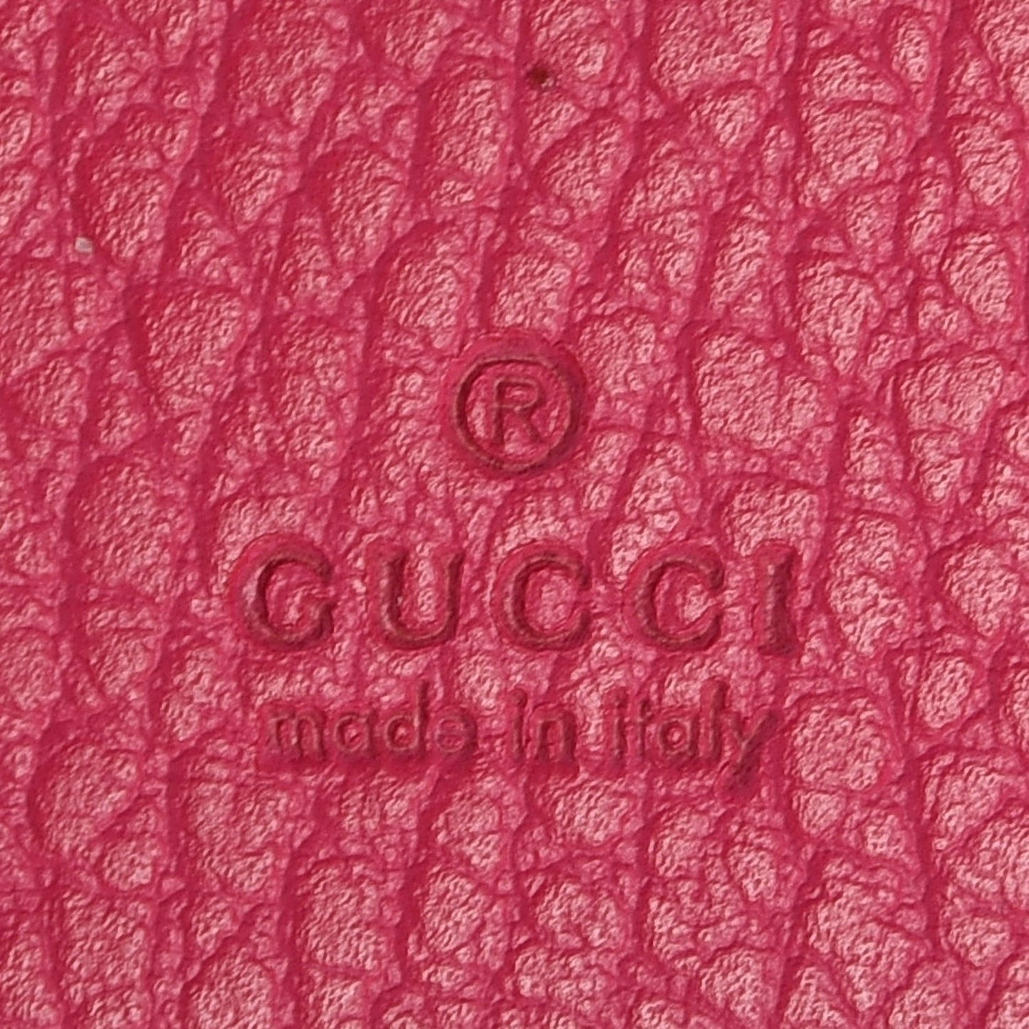 Dollar Calfskin GG Marmont Card Case Box Pink