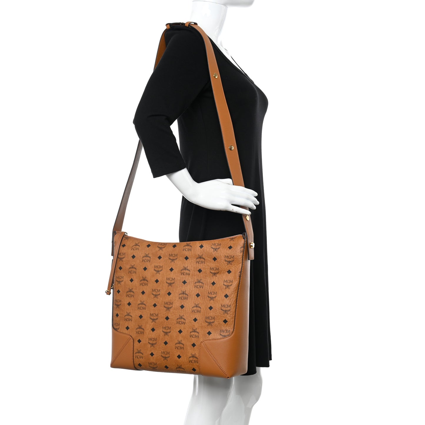 Visetos Large Klara Hobo Cognac