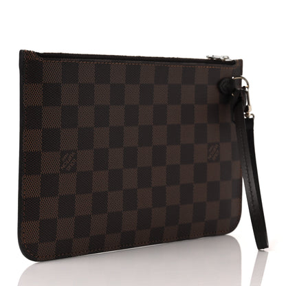 Louis Vuitton Damier Ebene Neverfull MM GM Pochette 3 of 8