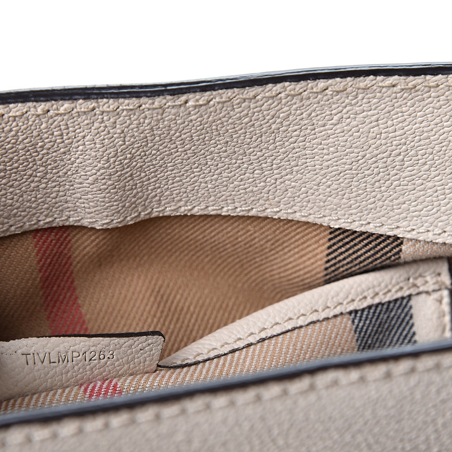 Soft Grain Calfskin Small Buckle Tote Limestone