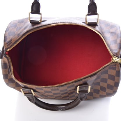 Louis Vuitton Damier Ebene Speedy 30 5 of 10