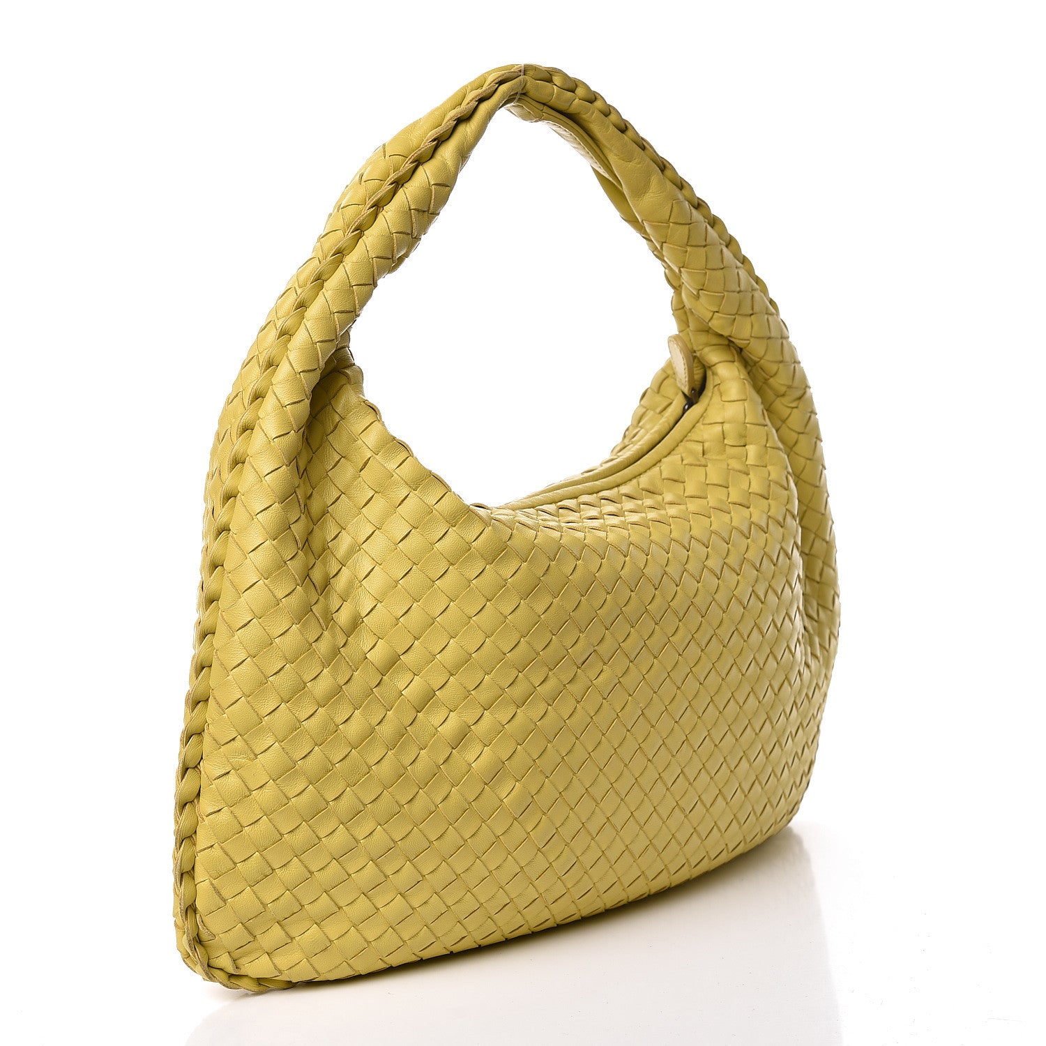 Bottega Veneta Nappa Intrecciato Medium Veneta Hobo Moutarde 3 of 20