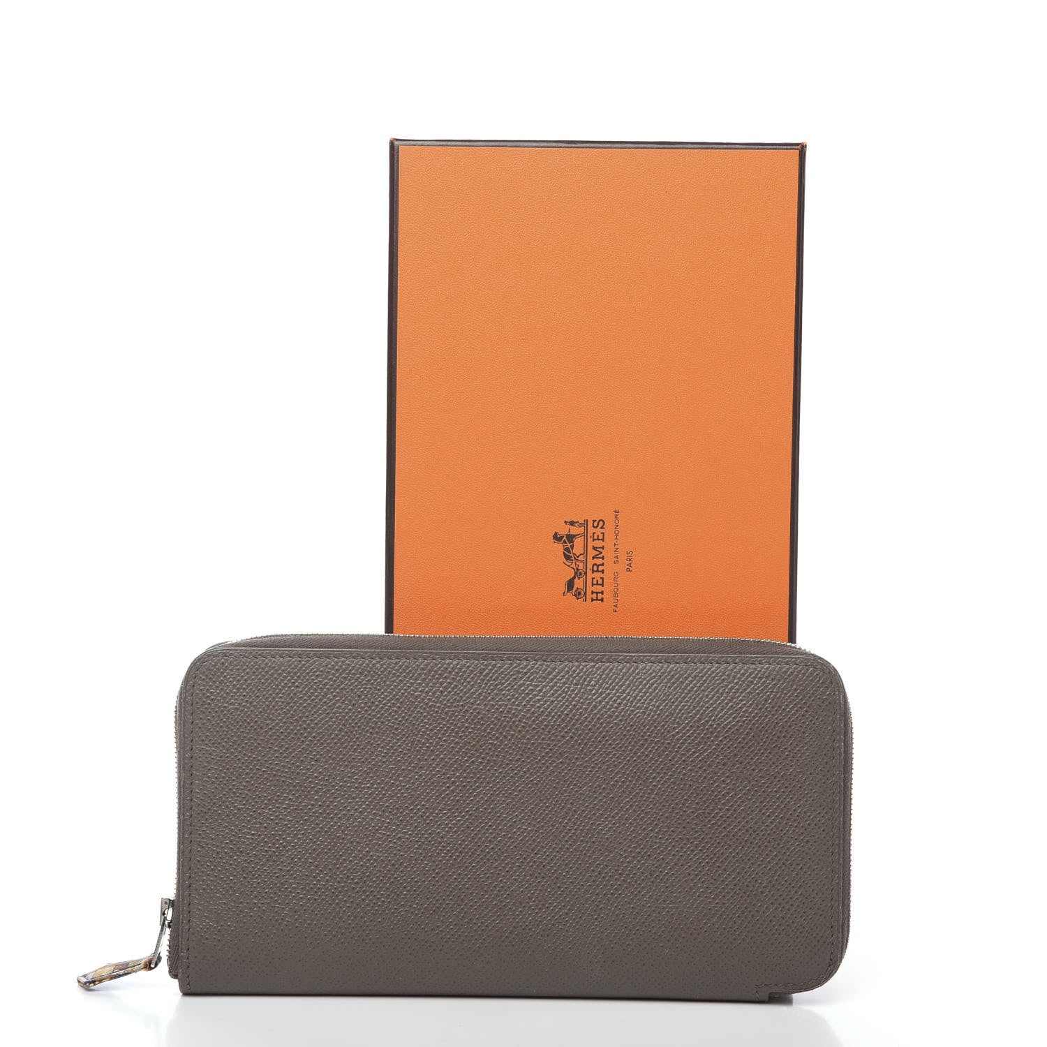 Hermes Epsom Silk'in Wallet Etain 8 of 8