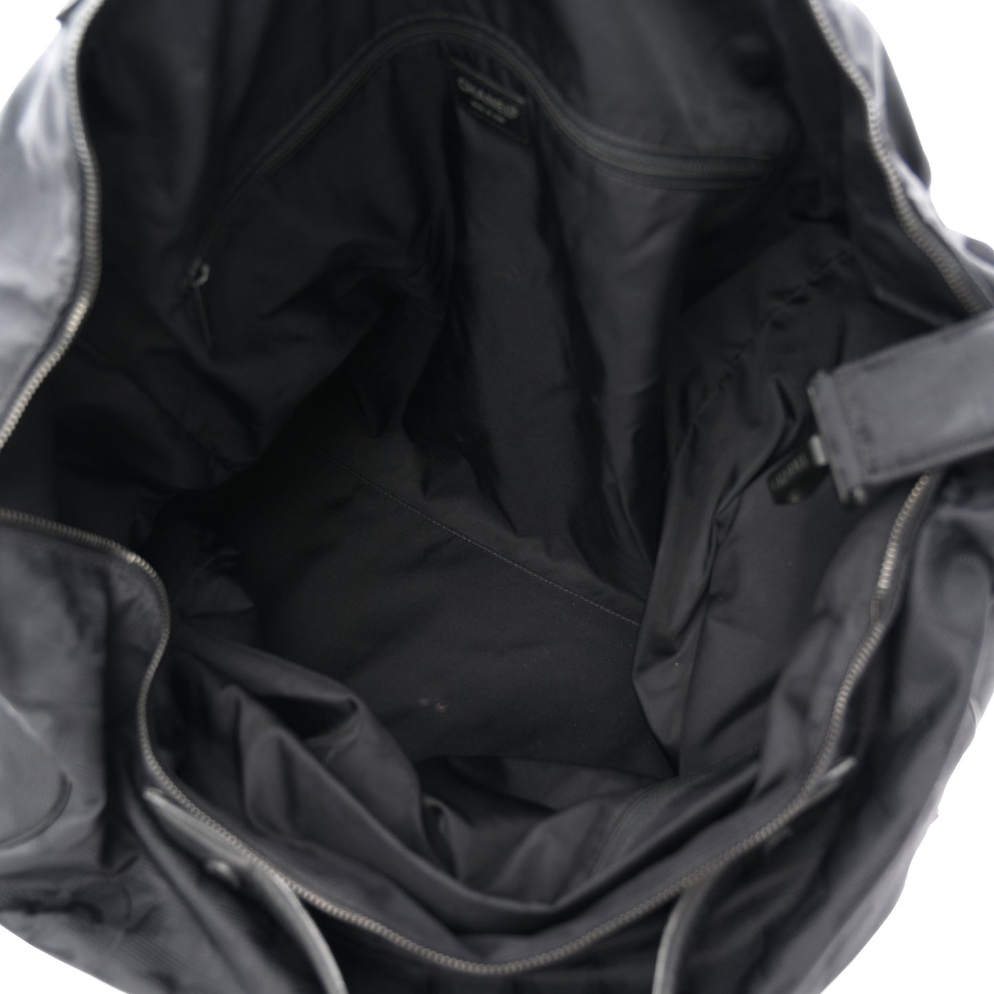 Nylon Travel Duffle Black
