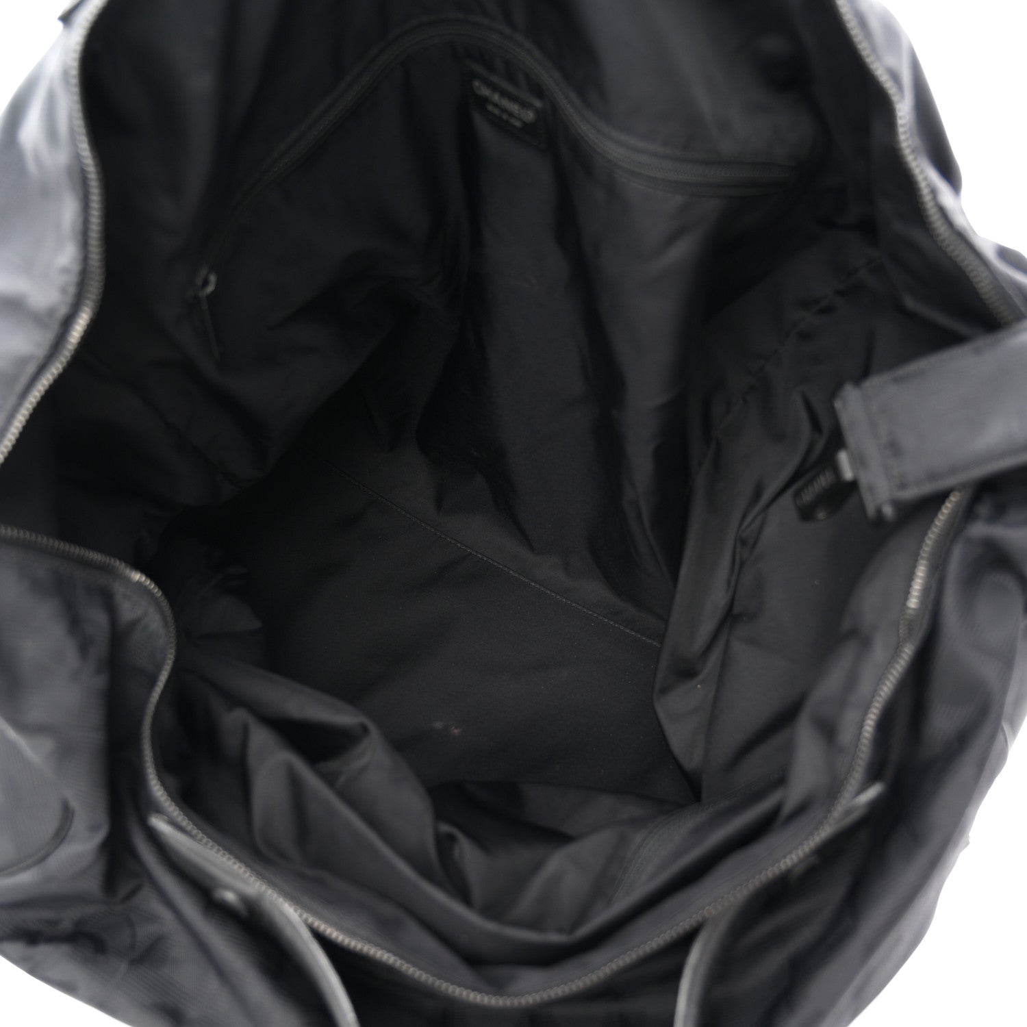 Chanel Nylon Travel Duffle Black 4 of 9