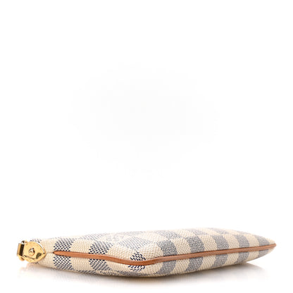 Louis Vuitton Damier Azur Pochette Milla MM 4 of 10
