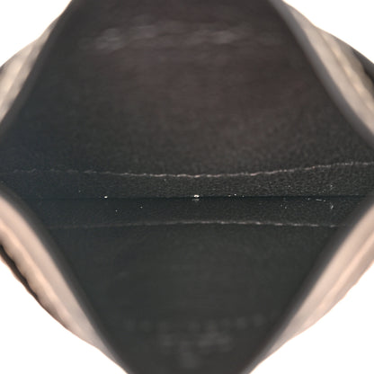 Gucci GG Supreme Monogram Textured Dollar Calfskin Web Ophidia Card Holder Beige Mystic White Oatmeal 5 of 8