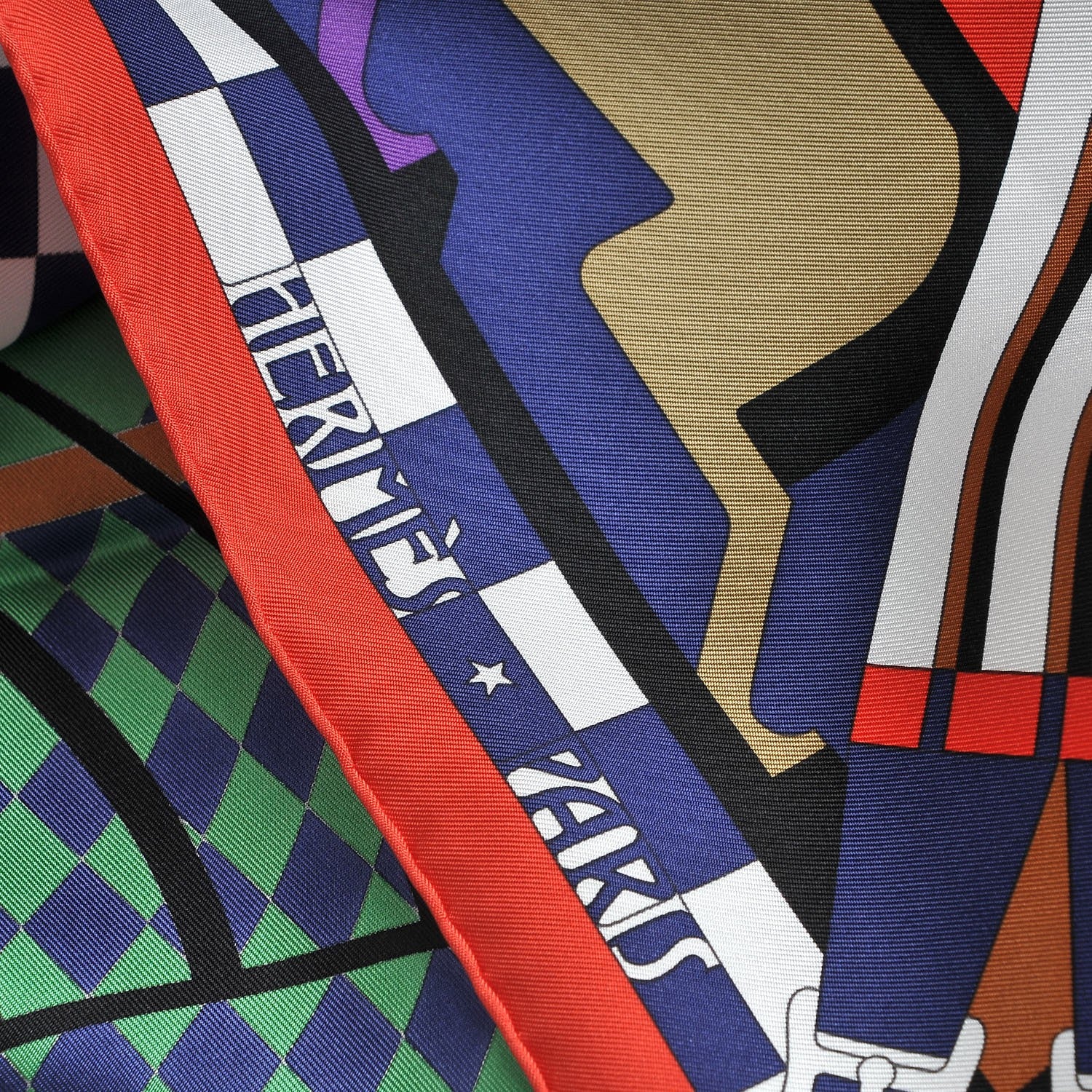 Hermes Silk Steeple Chase Scarf 90 5 of 6