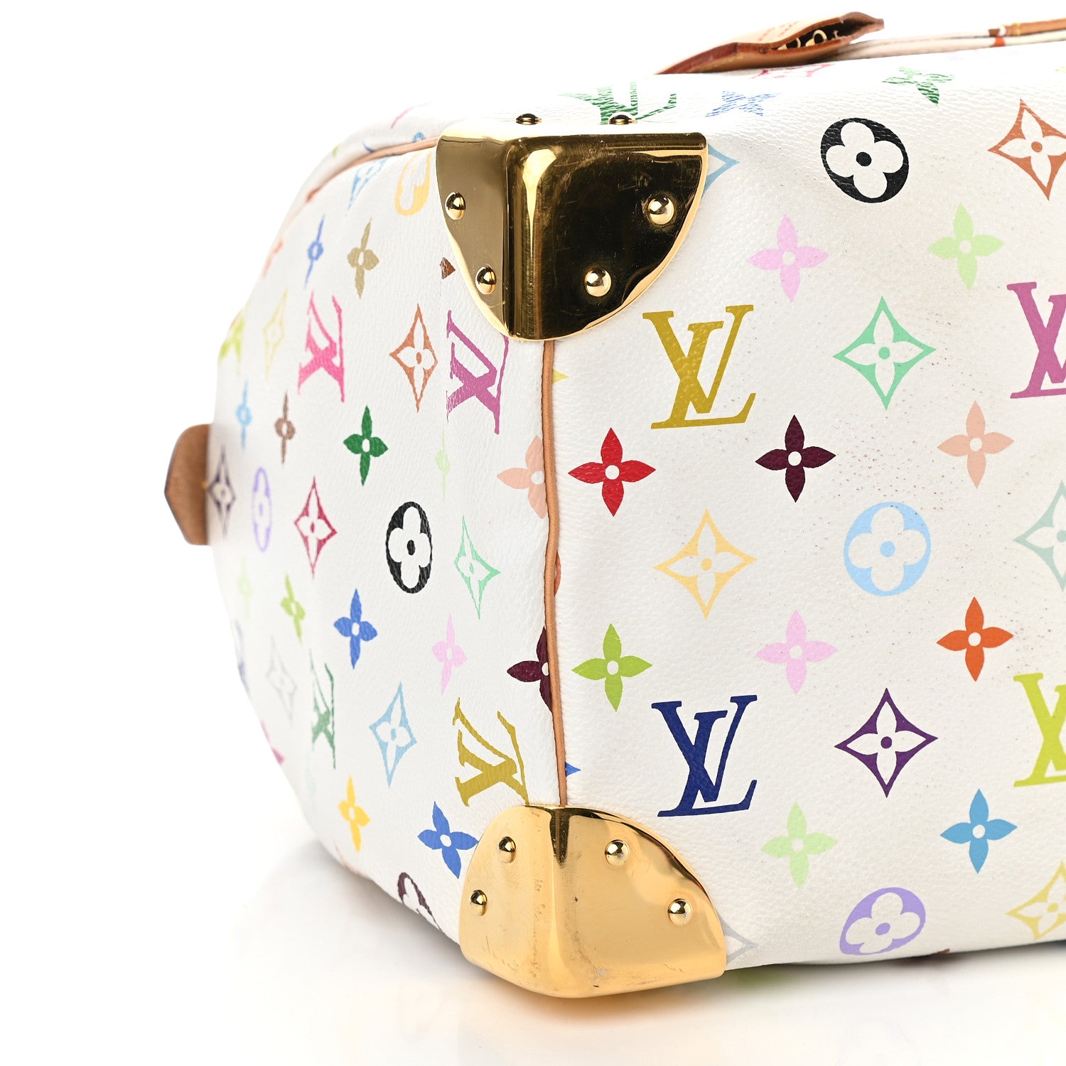 Louis Vuitton Monogram Multicolor Speedy 30 White 7 of 10
