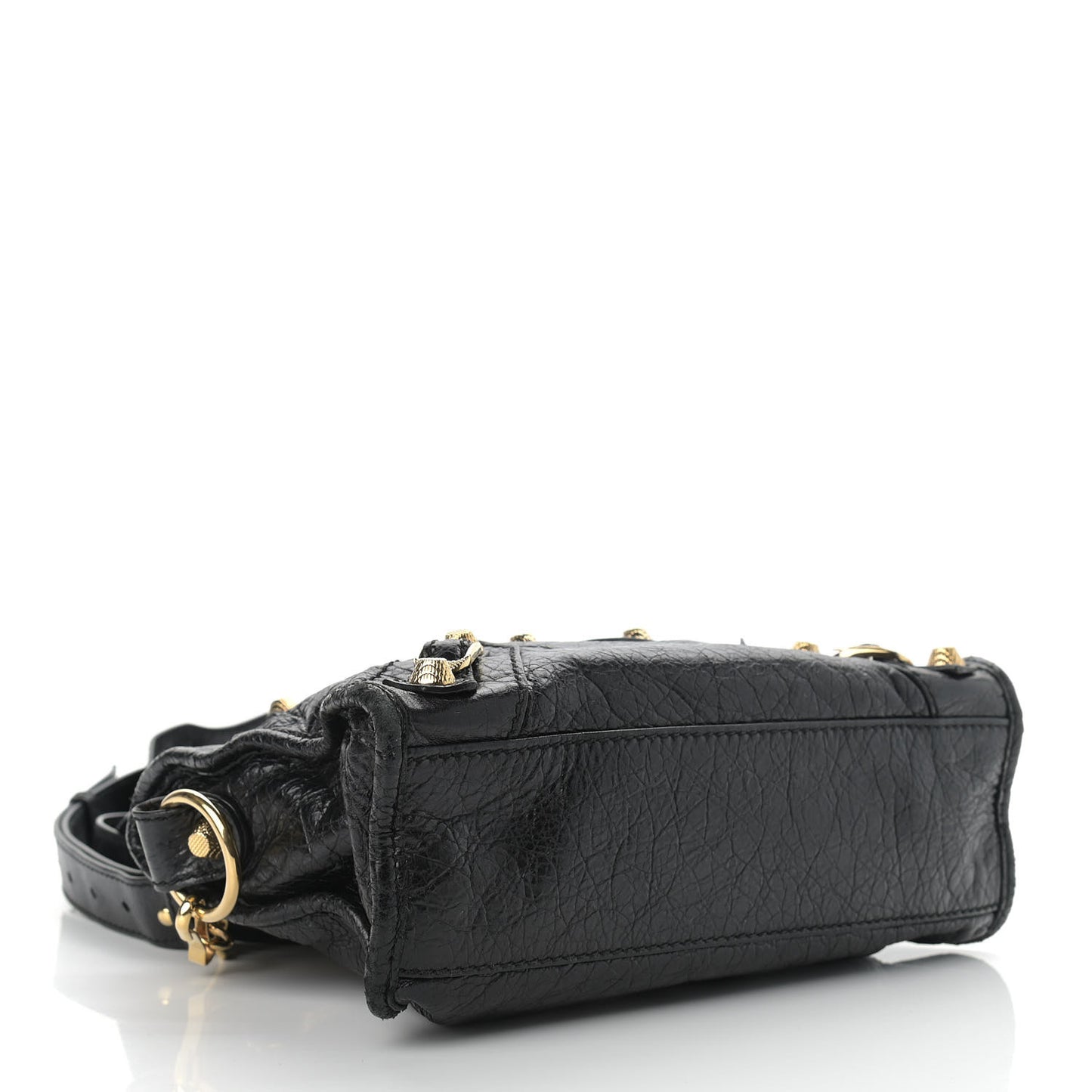 Agneau Giant 12 Gold Hardware Mini City Black