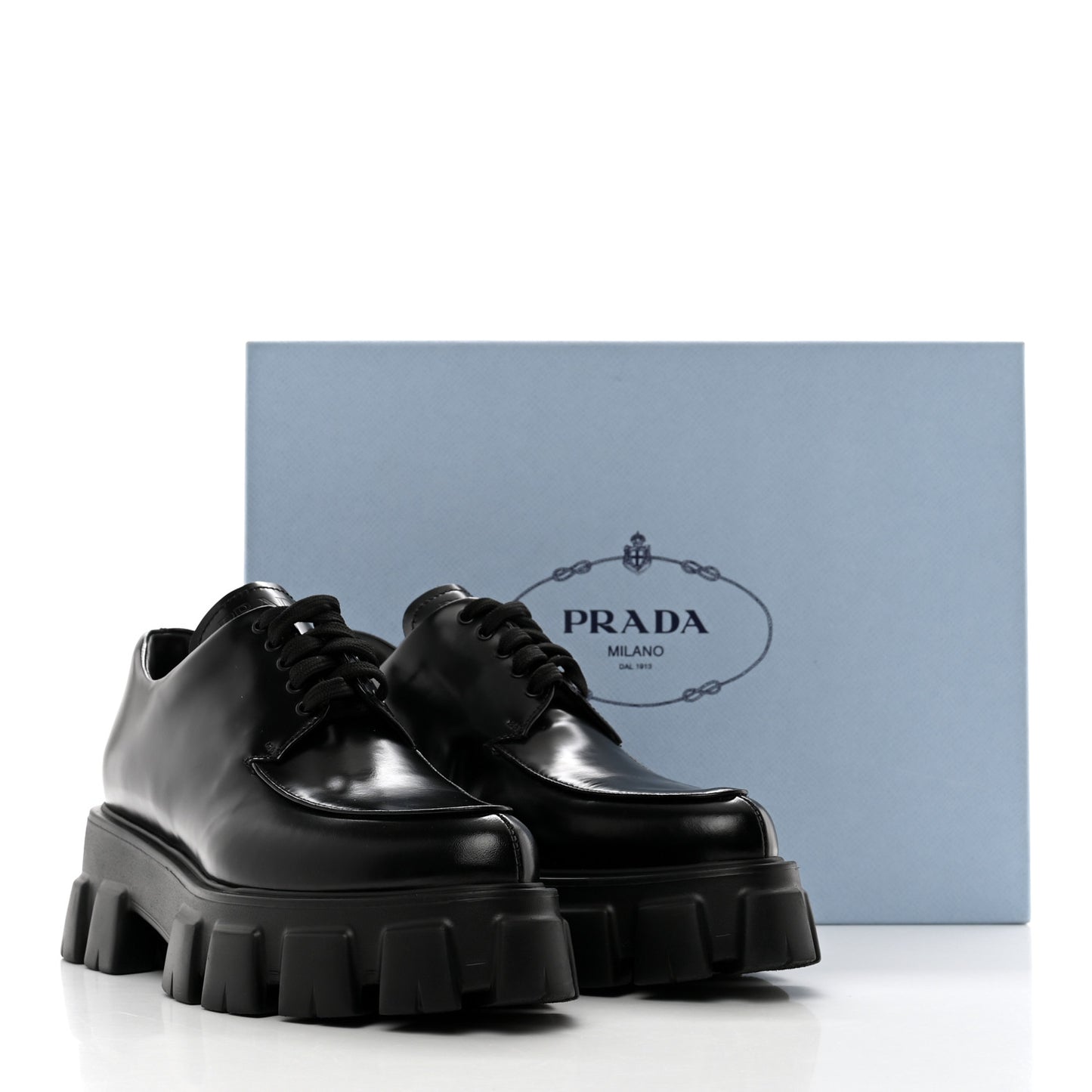 Spazzolato Rois Monolith 55mm Derby Loafers 39 Black