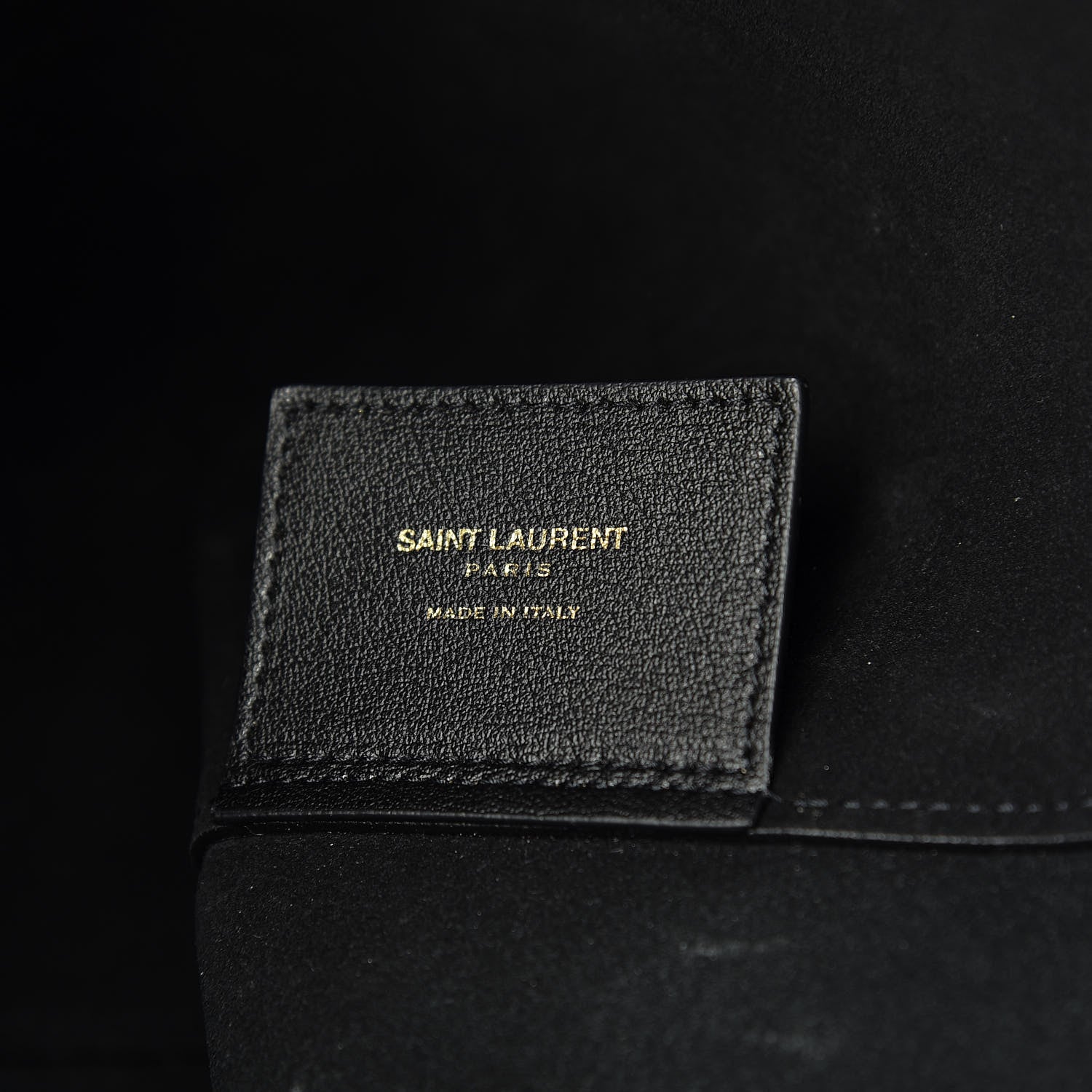 Saint Laurent Calfskin Large Shopping Tote Black 7 of 10