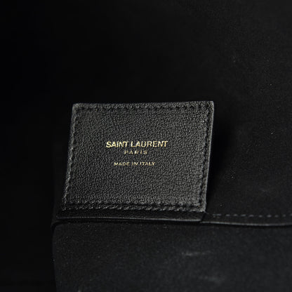 Saint Laurent Calfskin Large Shopping Tote Black 7 of 10