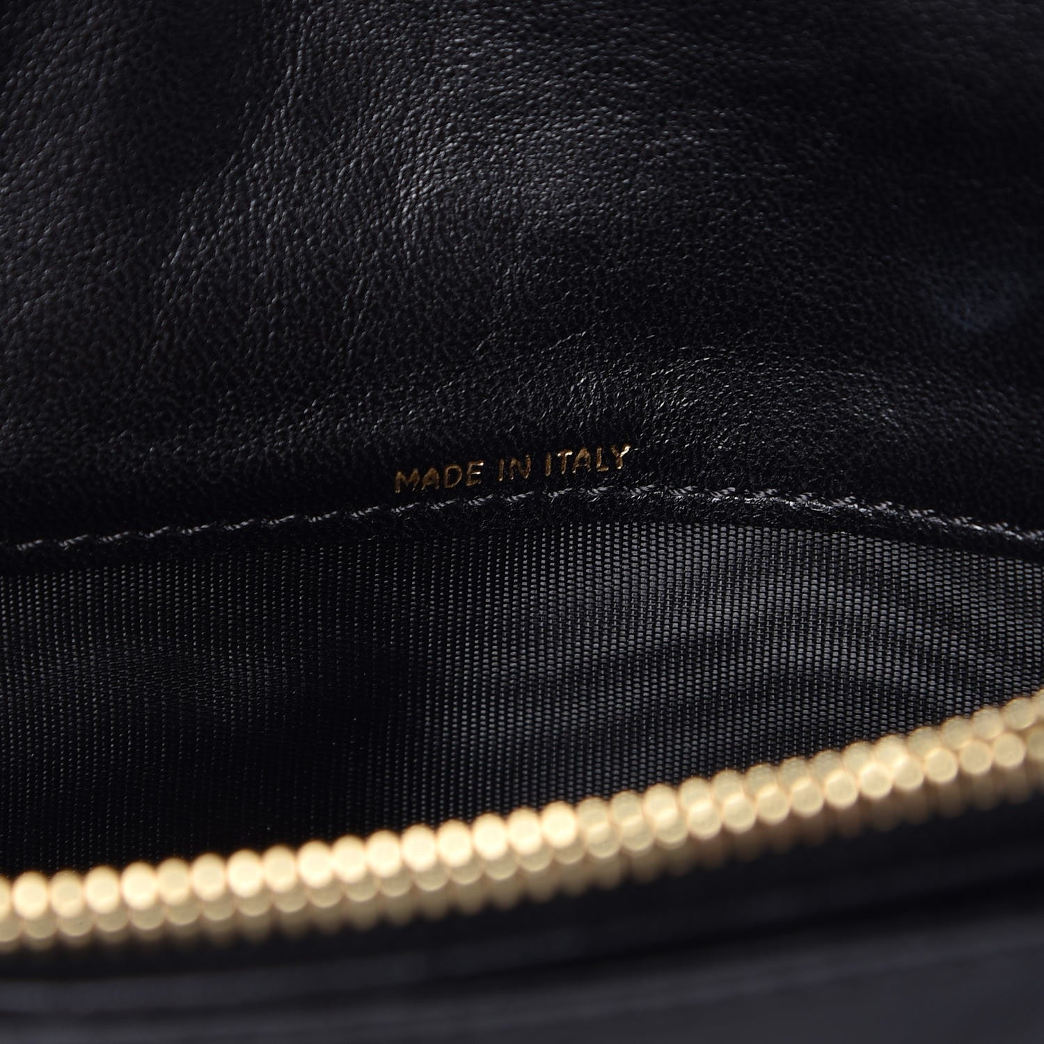 Lanvin Sugar Metal Pearl Chain Flap Crossbody Black 7 of 8