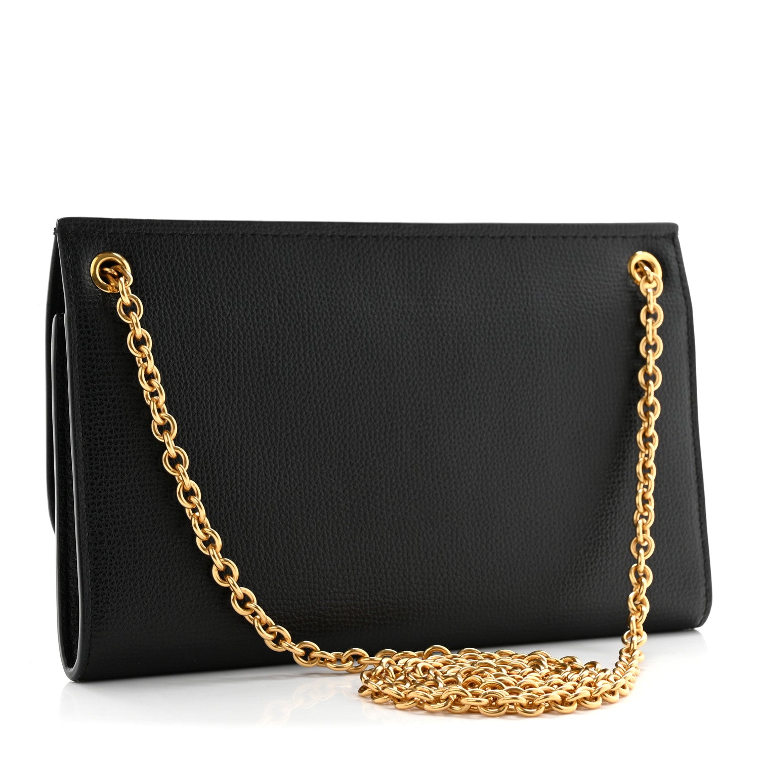 Mulberry Small Classic Grain Amberley Convertible Clutch Black 3 of 11