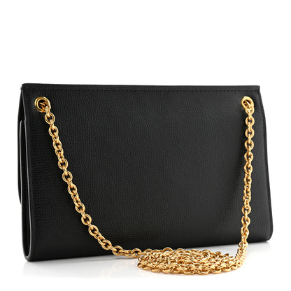 Mulberry Small Classic Grain Amberley Convertible Clutch Black 3 of 11