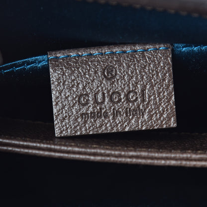Gucci GG Supreme Monogram Web Small Ophidia Chain Shoulder Bag Brown 8 of 10