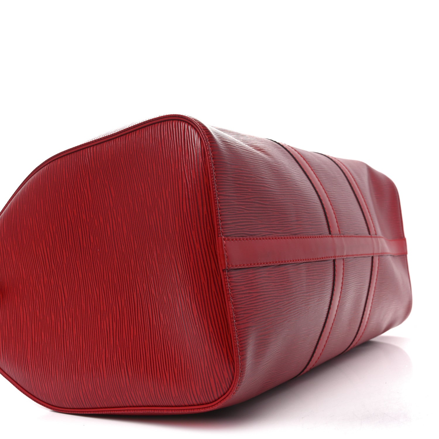 Louis Vuitton Epi Keepall 45 Castillan Red 8 of 9