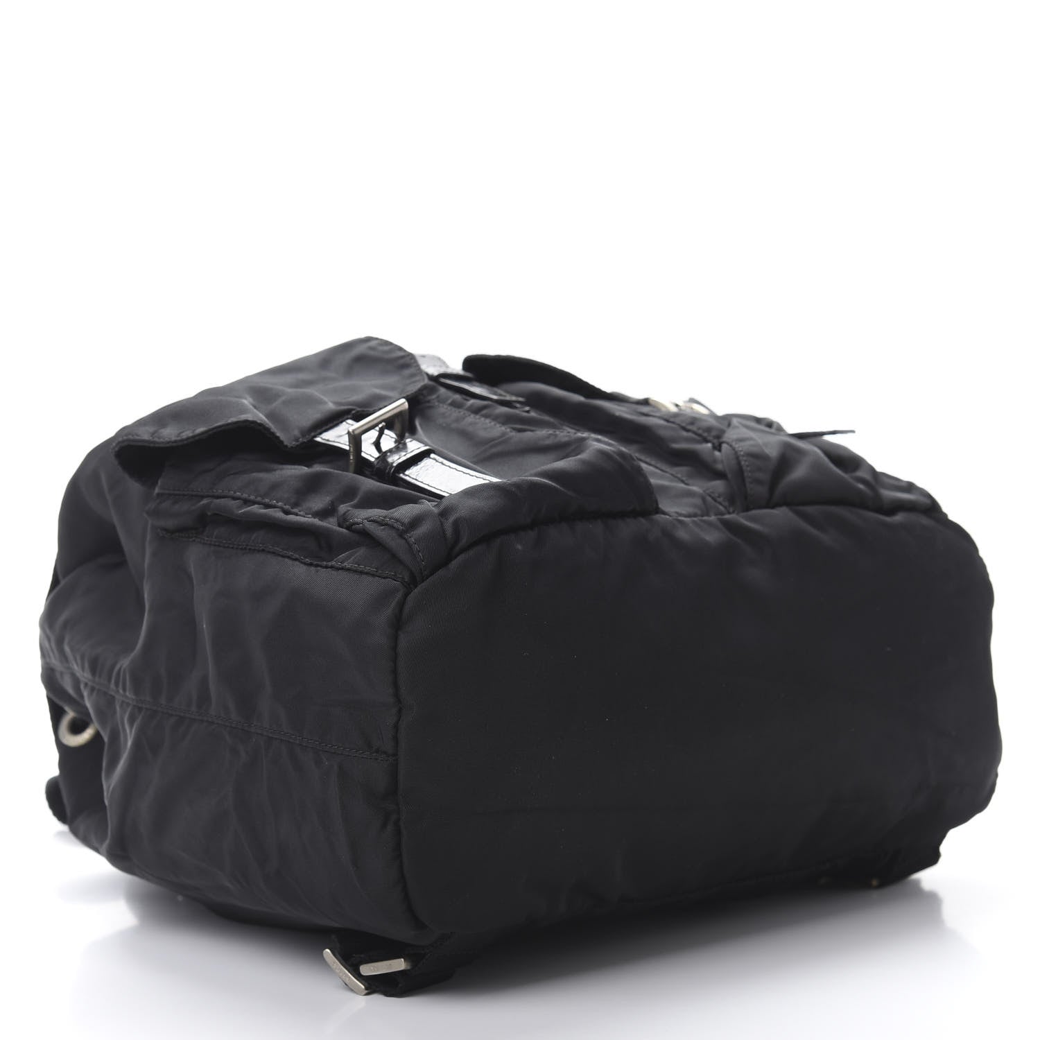 Prada Nylon Vela Medium Backpack Black 3 of 11