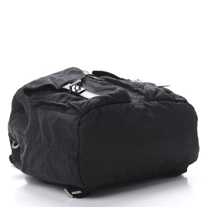 Prada Nylon Vela Medium Backpack Black 3 of 11