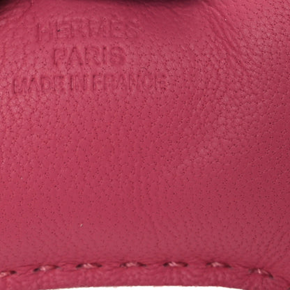 Hermes Milo Lambskin Grigri Rodeo Horse Bag Charm PM Rose Azalee Vert Cypress Bleu Electrique 3 of 7