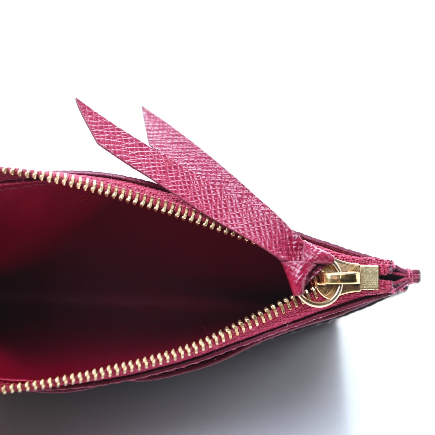 Louis Vuitton Monogram Zipped Card Holder Fuchsia 5 of 6