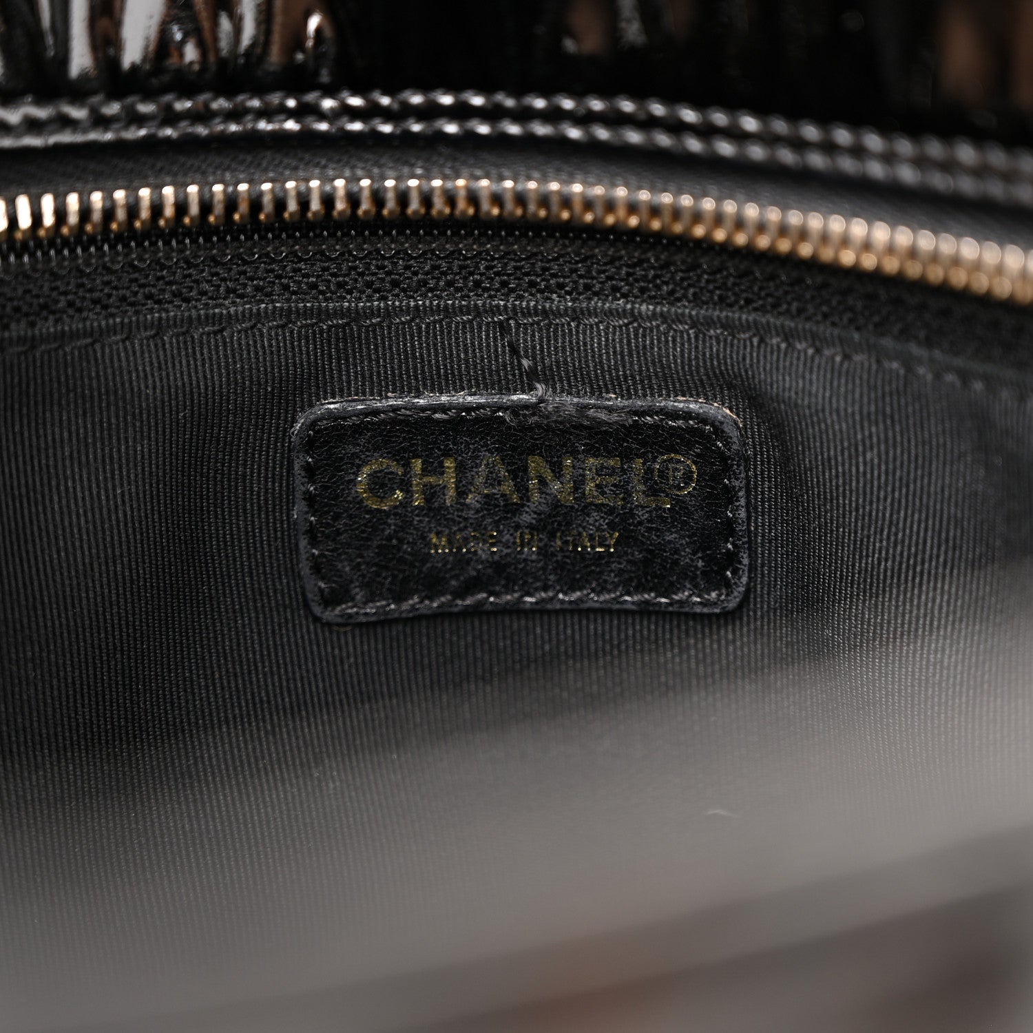 Chanel Patent Quilted Petit Timeless Tote PTT Black 6 of 12