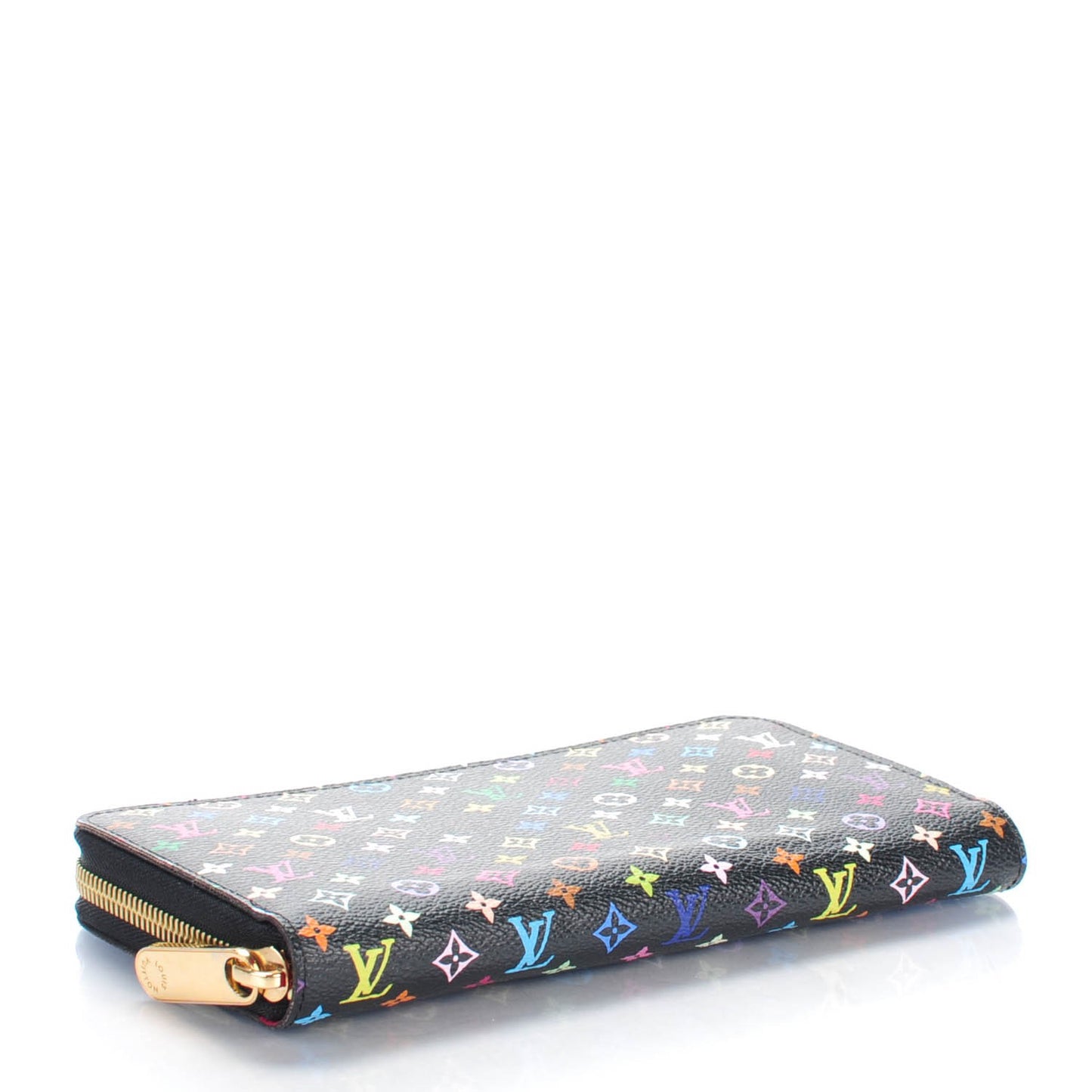Monogram Multicolor Zippy Wallet Black Grenade