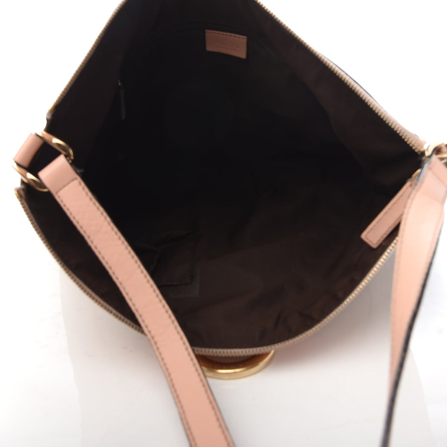 Monogram Large D Gold Ring Messenger Pink