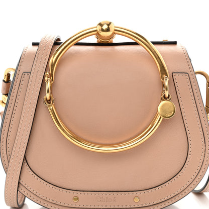 Chloe Calfskin Suede Small Nile Bracelet Bag Biscotti Beige 7 of 9