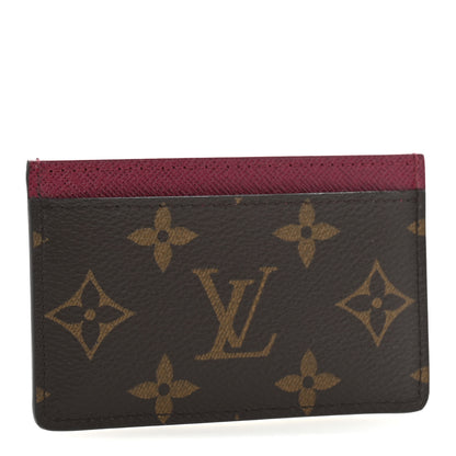 Louis Vuitton Monogram Card Holder Fuchsia 3 of 8