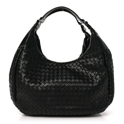 Bottega Veneta Nappa Intrecciato Medium Campana Hobo Black 1 of 10
