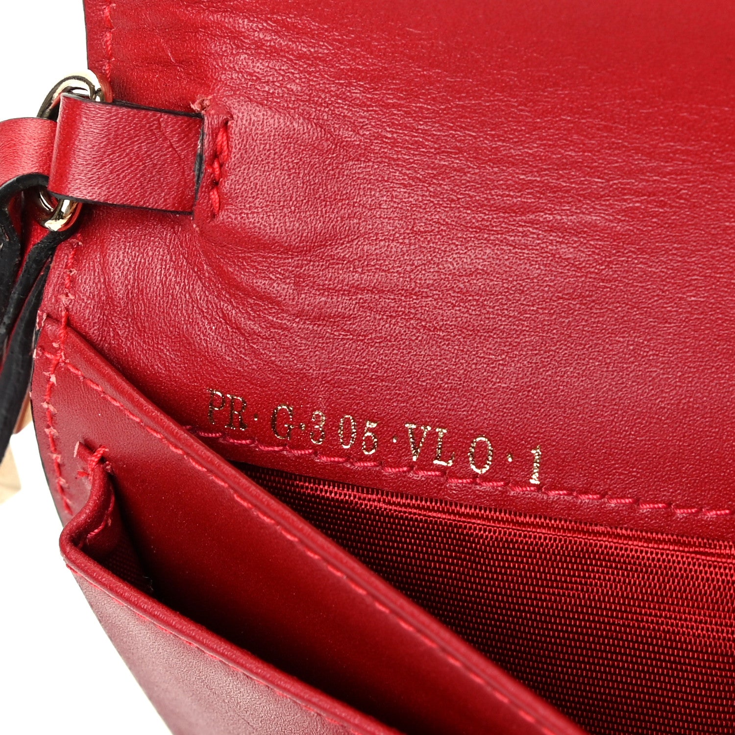 Valentino Garavani Calfskin Rockstud Wristlet Wallet Rosso Valentino 7 of 7