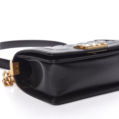 Chanel Caviar Quilted Small Boy Flap Black 8 of 9