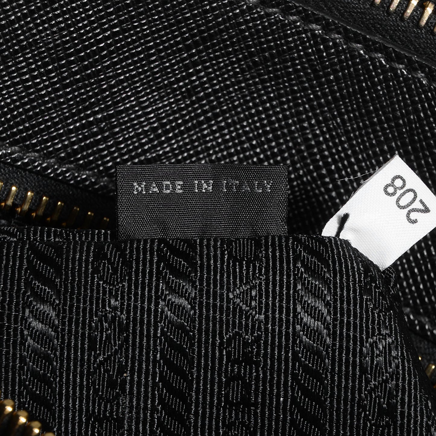 Saffiano Lux Large Double Zip Tote Nero Black