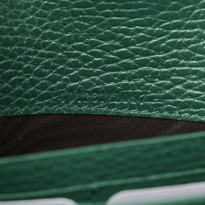 Gucci Calfskin Mini Dionysus Chain Wallet Emerald 7 of 11