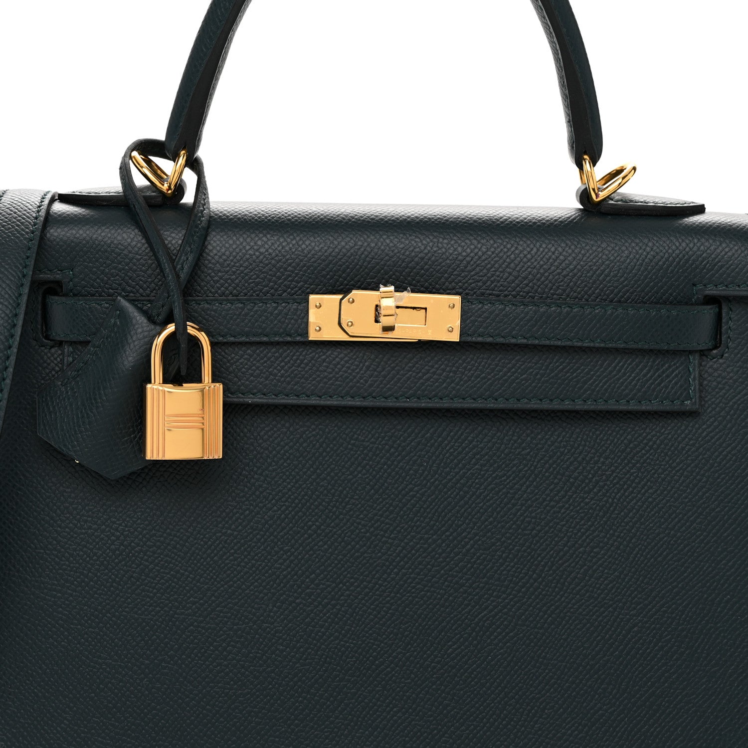 Hermes Epsom Kelly Sellier 25 Vert Cypress 8 of 11