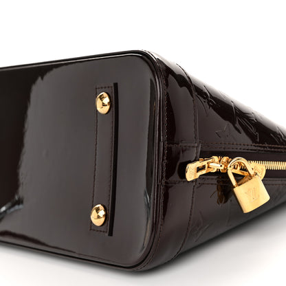Louis Vuitton Vernis Alma PM Amarante 9 of 9