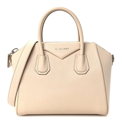 Givenchy Sugar Goatskin Small Antigona Light Beige 1 of 10